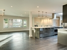 Open Concept Kitchen, Living and Dining at 1058  Blvd, Canyon Heights NV, North Vancouver