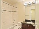 Bright bathroom at 308 - 1550  Street, West End VW, Vancouver West
