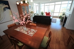 Dining Area at 1404 - 130 East  Street, Lower Lonsdale, North Vancouver