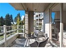 Deck/Patio Bright and West Facing at 209 - 560  Drive, Roche Point, North Vancouver