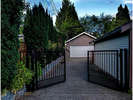 Flat driveway with gate.jpg at 158 E  Street, Upper Lonsdale, North Vancouver