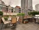 Patio.jpg at 205 - 1055 Richards Street, Downtown VW, Vancouver West