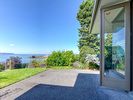 South west private patio at 2456 Bellevue Avenue, Dundarave, West Vancouver
