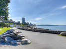 Private access to the West Van Seawall at 2456 Bellevue Avenue, Dundarave, West Vancouver