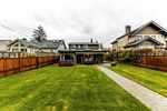 Stunning flat backyard with double car garage, lane access.  Property size over 7,300 sqft at 774 E 9th Street, Boulevard, North Vancouver