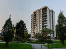 Beautifully landscaped groups, terraced patios at 1203 - 701 W Victoria Park, Central Lonsdale, North Vancouver