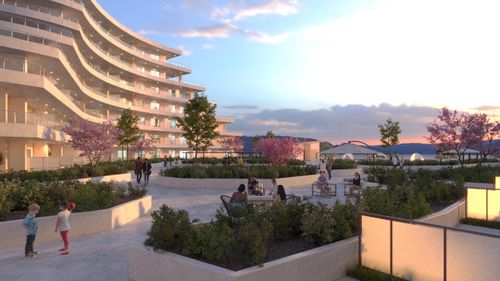 movala-courtyarda at 3340 Lakeshore Road, Kelowna