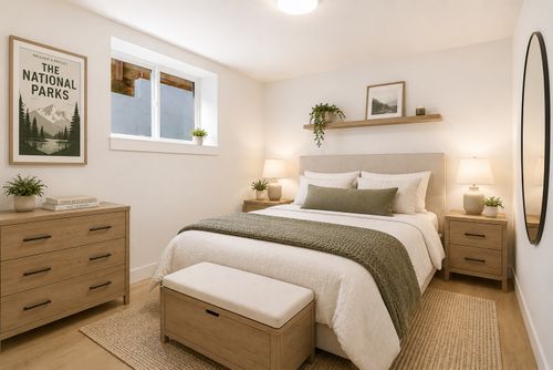 basement-bedroom at 