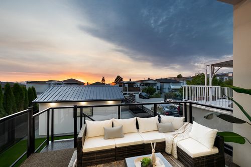 sunset-view-from-cozy-balcony at 