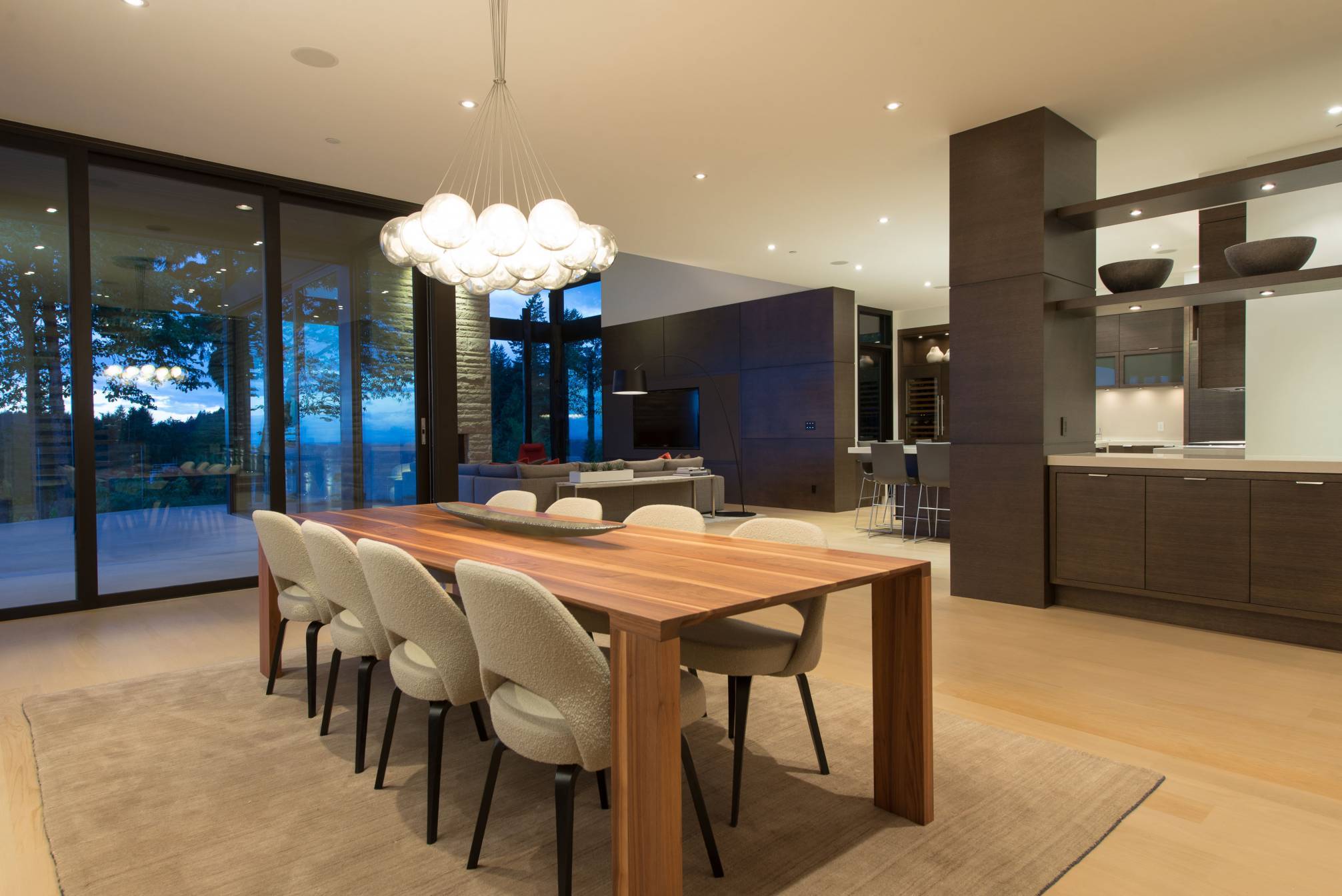 Dining Area at 4112 Burkehill Road, Bayridge, West Vancouver