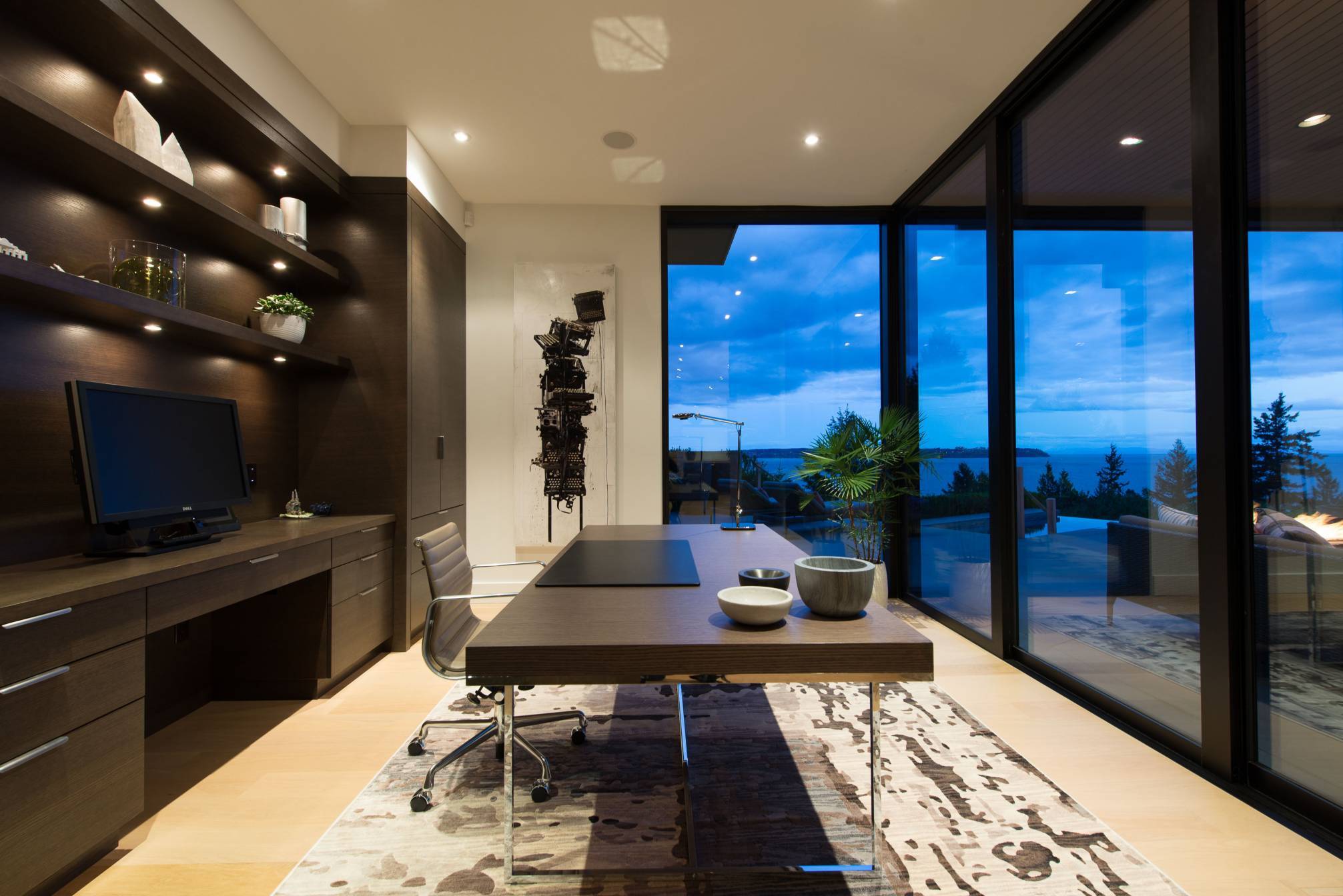 Den at 4112 Burkehill Road, Bayridge, West Vancouver