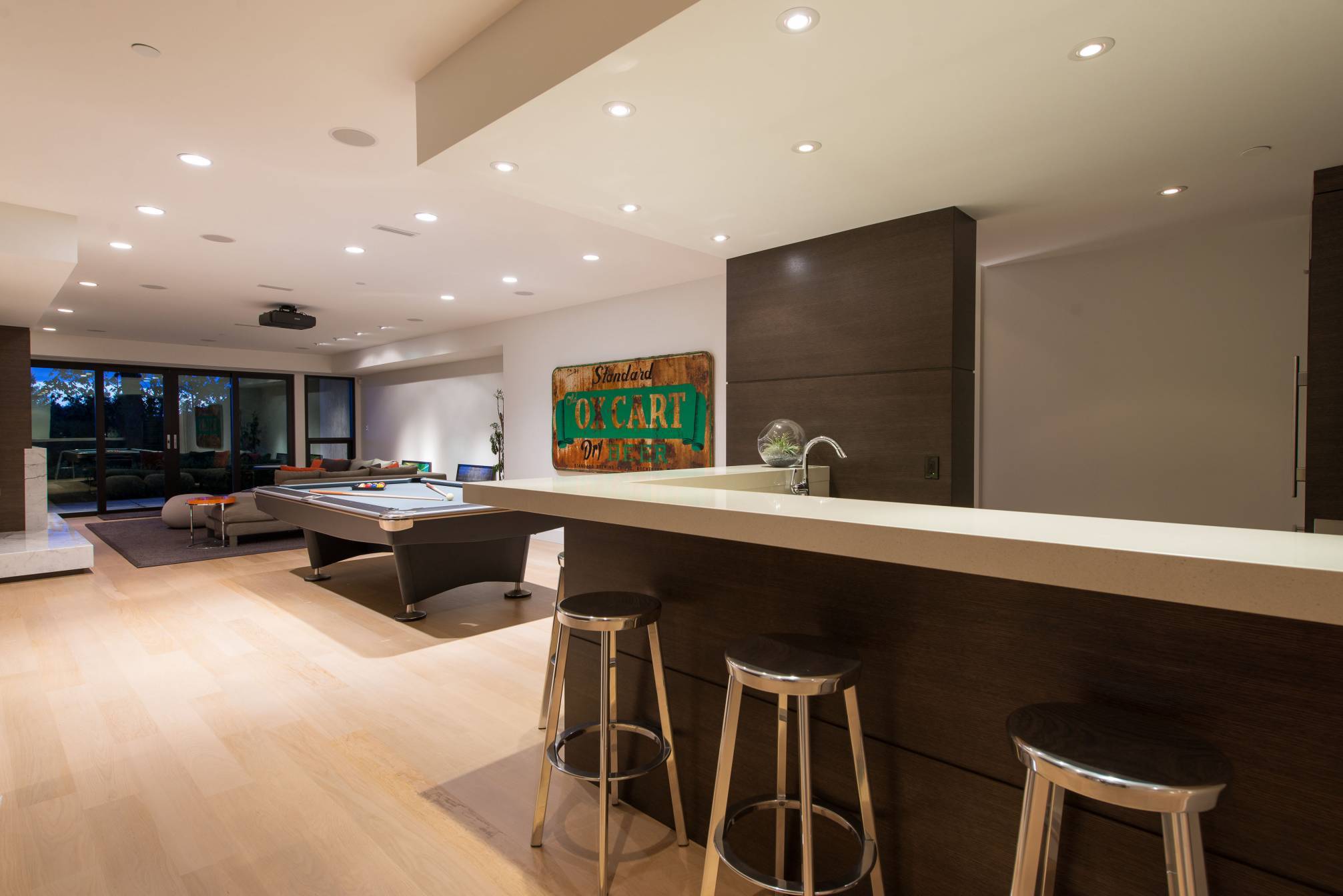 Entertainment Room at 4112 Burkehill Road, Bayridge, West Vancouver