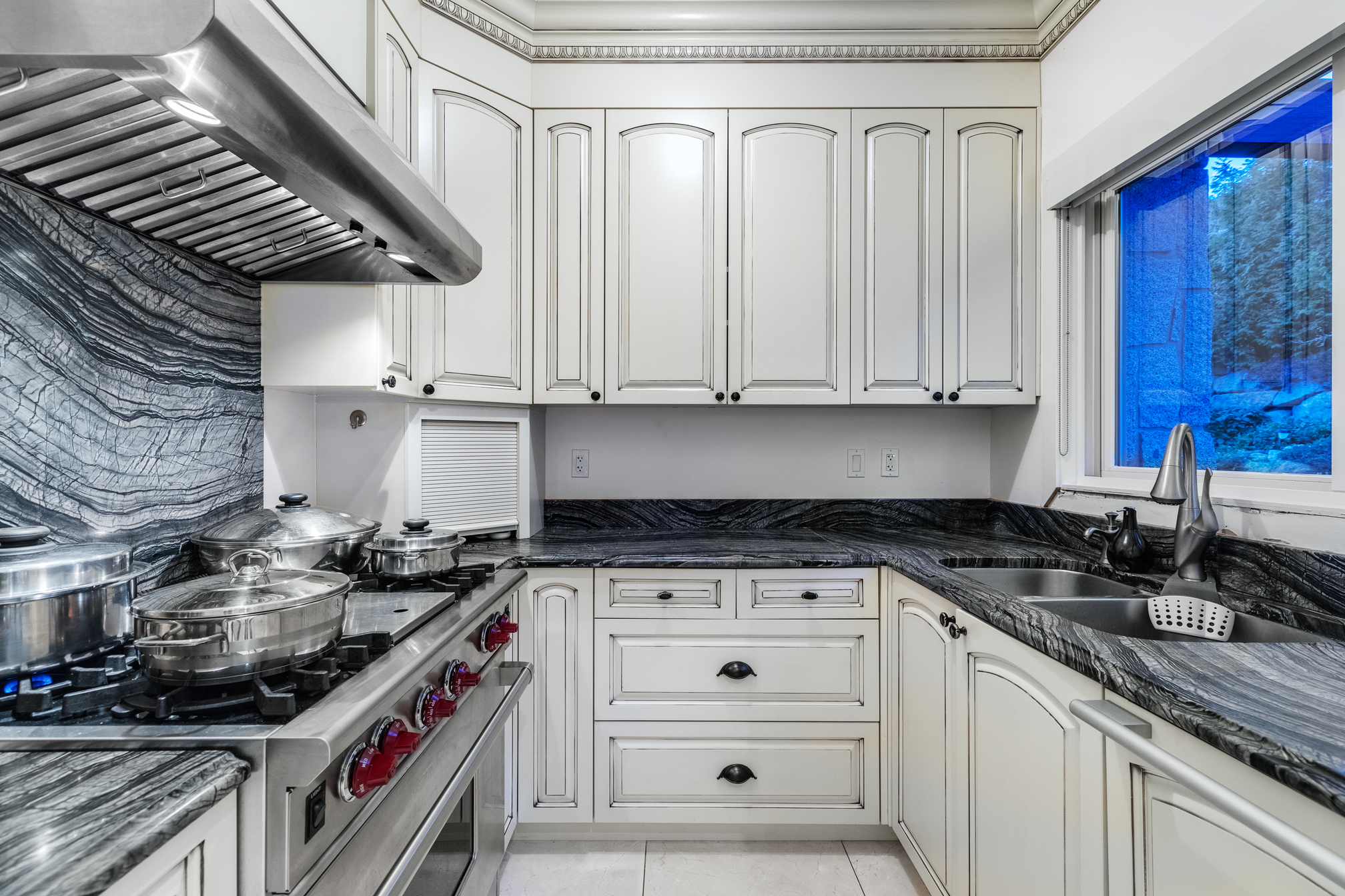 Spacious Second Kitchen at 2349 Constantine Place, Whitby Estates, West Vancouver