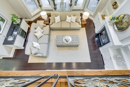 Open to above Family Room - 55 Arbour Dr, Oakville - Elite3 & Team at 55 Arbour Drive, Eastlake, Oakville