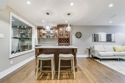 Wet Bar - 2459 Bon Echo Dr, Oakville - Elite3 & Team at 2459 Bon Echo Drive, Iroquois Ridge North, Oakville