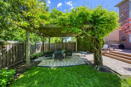 Backyard - 2459 Bon Echo Dr, Oakville - Elite3 & Team at 2459 Bon Echo Drive, Iroquois Ridge North, Oakville