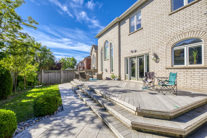 Backyard - 1276 Kestell Blvd, Oakville - Elite3 & Team at 1276 Kestell Boulevard, Iroquois Ridge North, Oakville