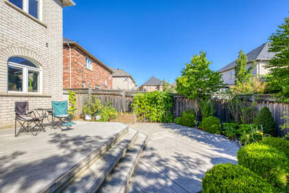 Backyard - 1276 Kestell Blvd, Oakville - Elite3 & Team at 1276 Kestell Boulevard, Iroquois Ridge North, Oakville