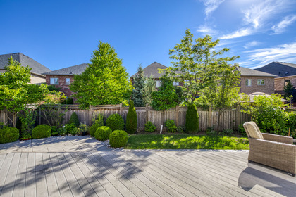 Backyard - 1276 Kestell Blvd, Oakville - Elite3 & Team at 1276 Kestell Boulevard, Iroquois Ridge North, Oakville