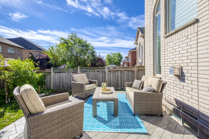 Backyard - 1276 Kestell Blvd, Oakville - Elite3 & Team at 1276 Kestell Boulevard, Iroquois Ridge North, Oakville