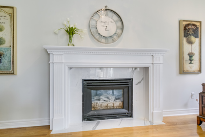 Fireplace - 1395 Summerhill Cres, Oakville - Elite3 & Team at 1395 Summerhill Crescent, Iroquois Ridge North, Oakville