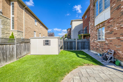 Backyard - 5414 Oscar Peterson Blvd, Mississauga - Elite3 & Team at 5414 Oscar Peterson Boulevard, Churchill Meadows, Mississauga