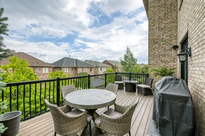 Backyard - Sylvia Dr, Oakville - Elite3 & Team at 2443 Sylvia Drive, Iroquois Ridge North, Oakville