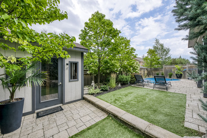 Backyard - Sylvia Dr, Oakville - Elite3 & Team at 2443 Sylvia Drive, Iroquois Ridge North, Oakville