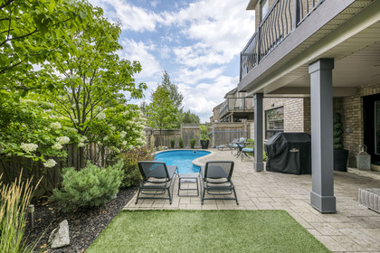 Backyard - Sylvia Dr, Oakville - Elite3 & Team at 2443 Sylvia Drive, Iroquois Ridge North, Oakville