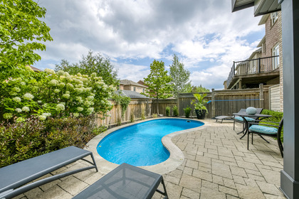 Backyard - Sylvia Dr, Oakville - Elite3 & Team at 2443 Sylvia Drive, Iroquois Ridge North, Oakville