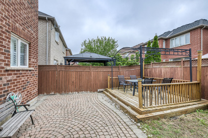 Backyard - 4816 Saint Martin Mews, Mississauga - Elite3 & Team at 4816 St Martin Mews, Churchill Meadows, Mississauga