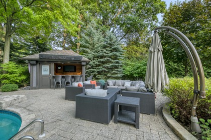 Backyard - 1283 Whiteoaks Ave, Mississauga - Elite3 & Team at 1283 Whiteoaks Avenue, Lorne Park, Mississauga