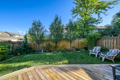 Backyard - 368 Kittridge Rd, Oakville - Elite3 & Team at 368 Kittridge Road, Iroquois Ridge North, Oakville