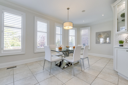 Breakfast Area - 2415 Lyndhurst Dr, Oakville - Elite3 & Team at 2415 Lyndhurst Drive, Iroquois Ridge North, Oakville