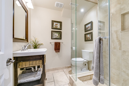 Basement Bathroom - 1195 Half Moon Lane, Oakville at 1195 Half Moon Lane, Iroquois Ridge South, Oakville