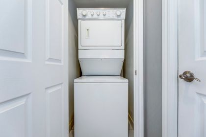 Ensuite Laundry - 1109 - 270 Wellington St. W., Toronto - Elite3 & Team at 1109 - 270 Wellington Street, Waterfront Communities C1, Toronto Ensuite Laundry - 1109 - 270 Wellington St. W., Toronto - Elite3 & Team at 1109 - 270 Wellington Street, Waterfront Communities C1, Toronto
