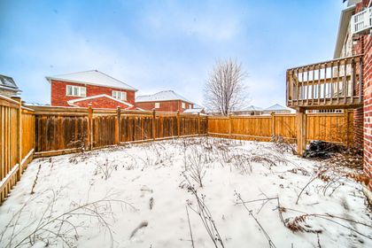 Backyard - 1884 Castlepoint Dr., Oshawa - Elite3 & Team at 1884 Castlepoint Drive, Taunton, Oshawa