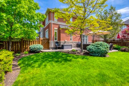 Backyard - 1154 Kestell Blvd., Oakville - Elite3 & Team at 1154 Kestell Boulevard, Iroquois Ridge North, Oakville