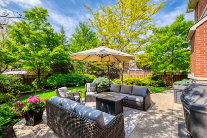 Backyard - 1154 Kestell Blvd., Oakville - Elite3 & Team at 1154 Kestell Boulevard, Iroquois Ridge North, Oakville