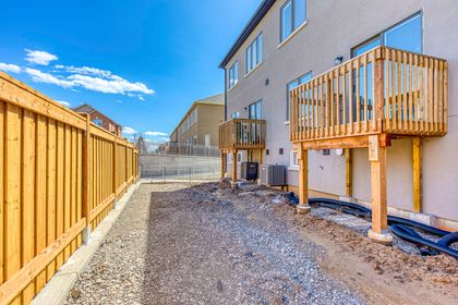 Backyard - 56-305 Garner Rd.W., Ancaster - Elite3 & Team at 56 - 305 Garner Road W., Ancaster, Hamilton