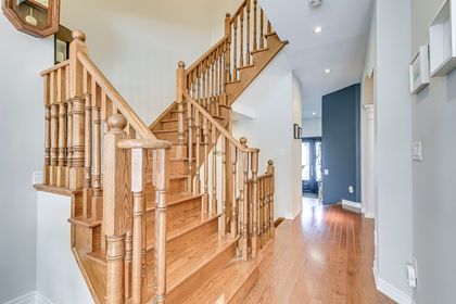 Stairs to 2nd Level - 2374 Wasaga Dr., Oakville - Elite3 & Team at 2374 Wasaga Drive, Iroquois Ridge North, Oakville