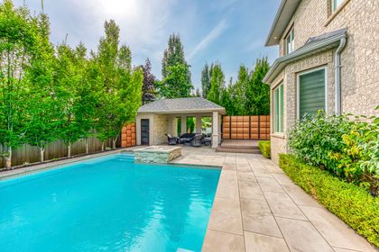 Backyard/Pool - 2312 Lyndhurst Dr., Oakville - Elite3 & Team at 2312 Lyndhurst Drive, Iroquois Ridge North, Oakville