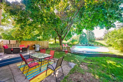 Backyard - 4274 Gayling Gardens, Mississauga - Elite3 & Team at 4274 Gayling Gdns, Erin Mills, Mississauga