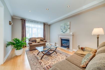 Family Room - 2395 Thruxton Dr., Oakville at 2395 Thruxton Drive, Iroquois Ridge North, Oakville