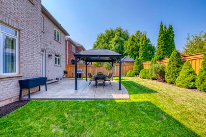 Backyard - 2395 Thruxton Dr., Oakville at 2395 Thruxton Drive, Iroquois Ridge North, Oakville