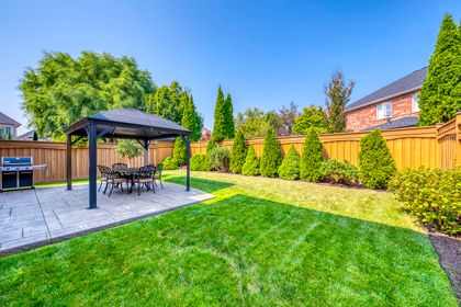 Backyard - 2395 Thruxton Dr., Oakville at 2395 Thruxton Drive, Iroquois Ridge North, Oakville