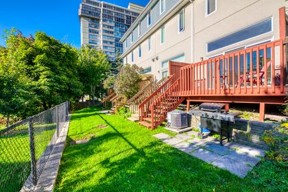 Backyard - 22 - 840 Dundas St.W., Mississauga - Elite3 & Team at 22 - 840 W. Dundas Street, Erindale, Mississauga