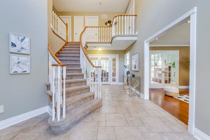 Stairs to 2nd Level - 1312 Fieldcrest Lane, Oakville at 1312 Fieldcrest Lane, Glen Abbey, Oakville