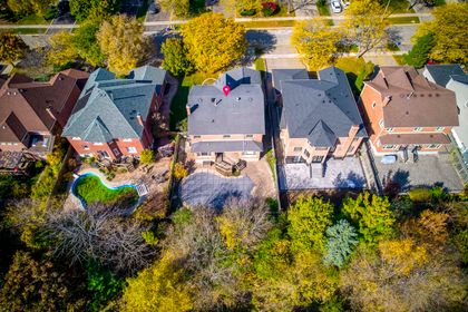Overhead View - 1312 Fieldcrest Lane, Oakville at 1312 Fieldcrest Lane, Glen Abbey, Oakville