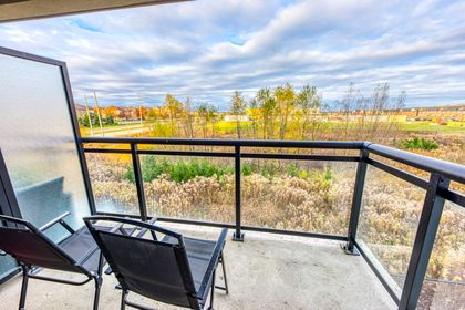Balcony - 223 - 1105 Leger Way, Milton at 223 - 1105 Leger Way, Ford, Milton